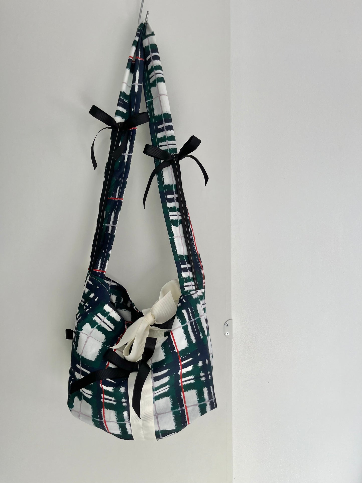 TARTAN CROSS BODY BAG