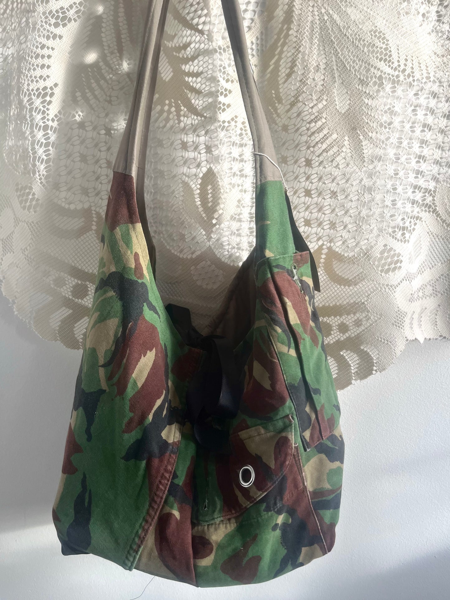 CAMO ARMY CROSS BODY SLING BAG