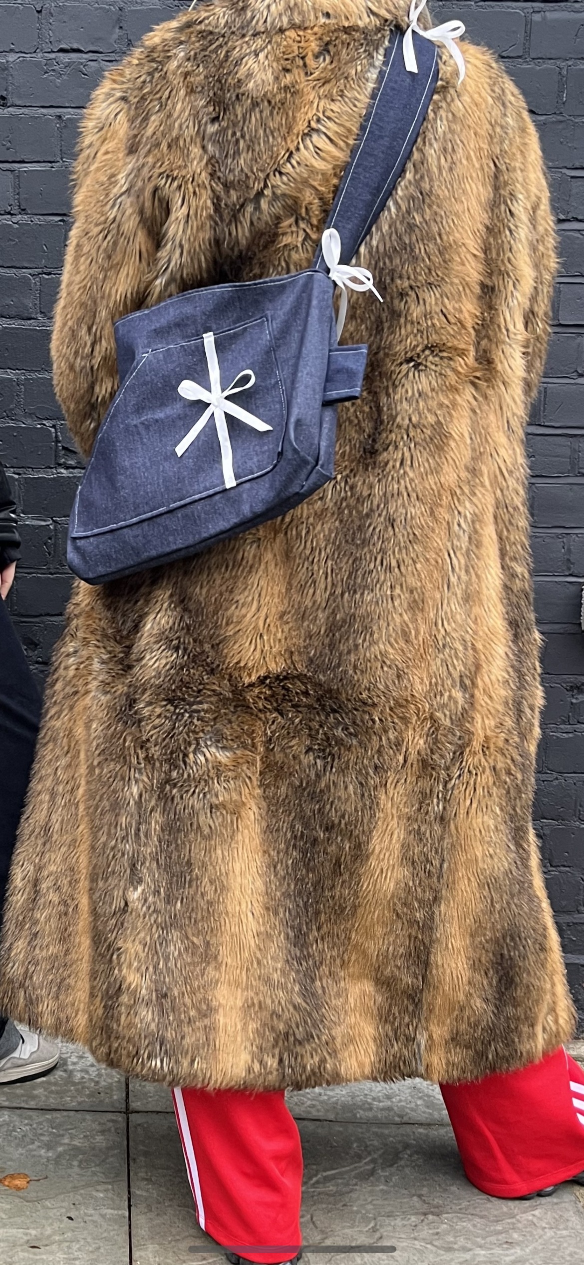 DEADSTOCK INDIGO DENIM BAG #025